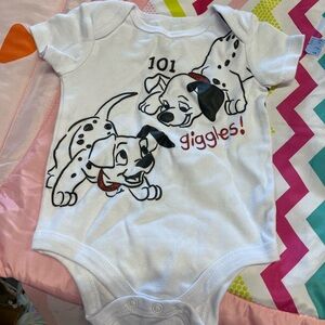 Disney Baby White Onesie